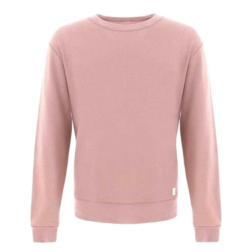 Firetrap Mens Crew Neck Regular Sweater Top / Pastel Pink